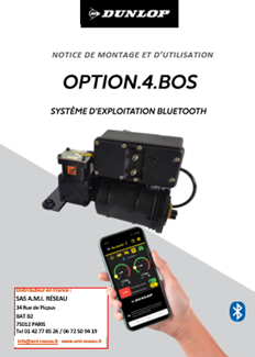 DUNLOP Notice montage et utilisation Application Bluetooth Compresseur avec telecommande sans fil TELEPHONE ou TABLETTE ANDROID smartphone POUR telechargement sur PLAYSTORE SUSPENSION PNEUMATIQUE AIR ASSIST COUSSIN D AIR